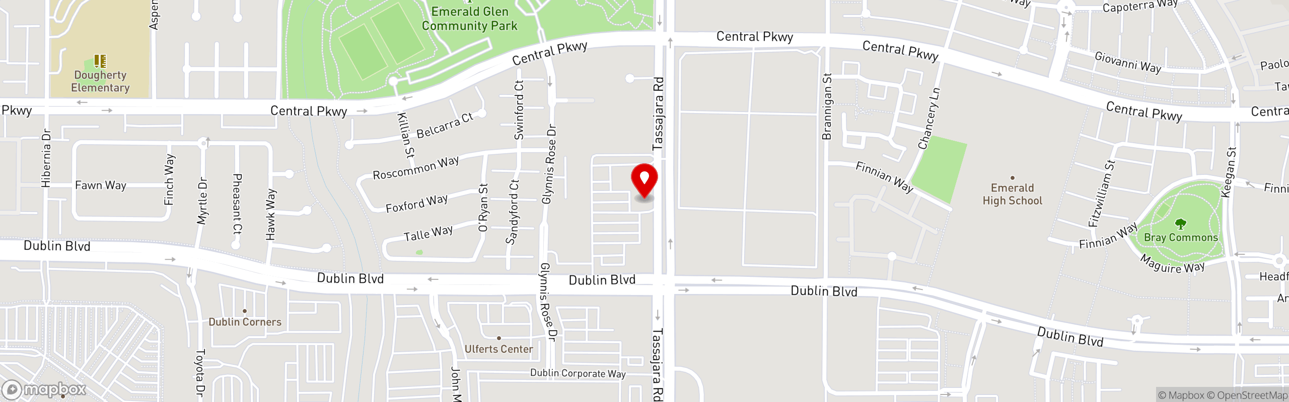 Street map pinning Pippal - Dublin in Dublin