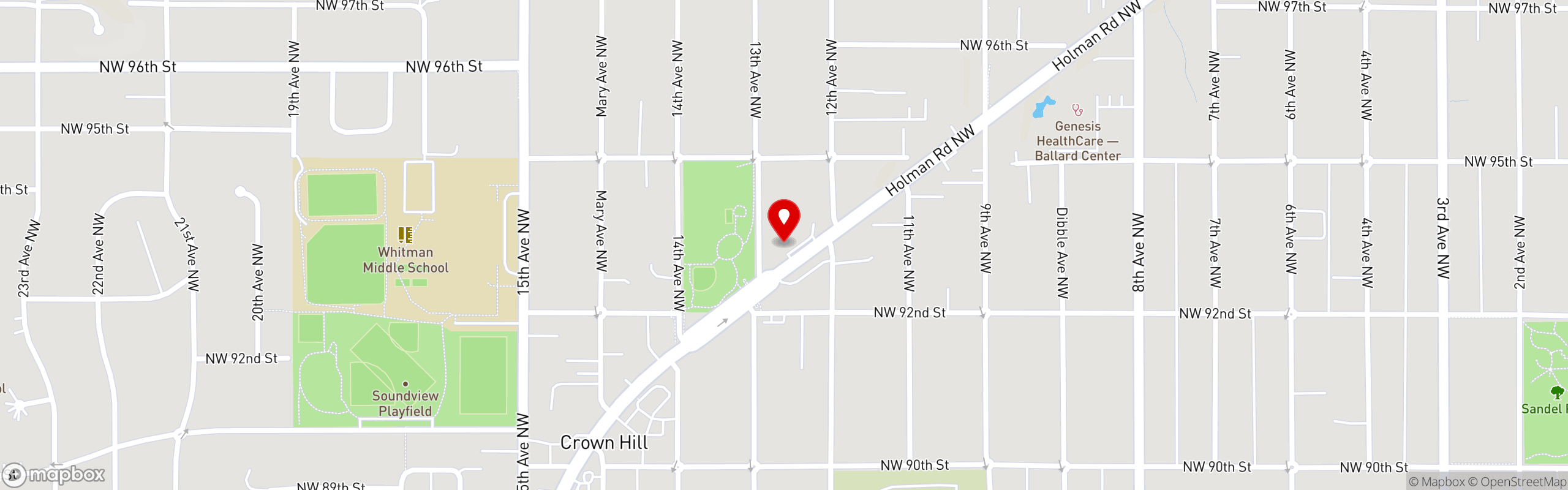 Street map pinning Tacos and Beer Cocina Mexicana in Tacos and Beer Cocina Mexicana