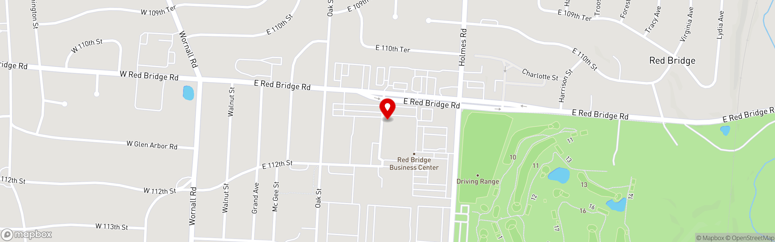Street map pinning Caleb's Breakfast & Lunch in Caleb's Breakfast & Lunch