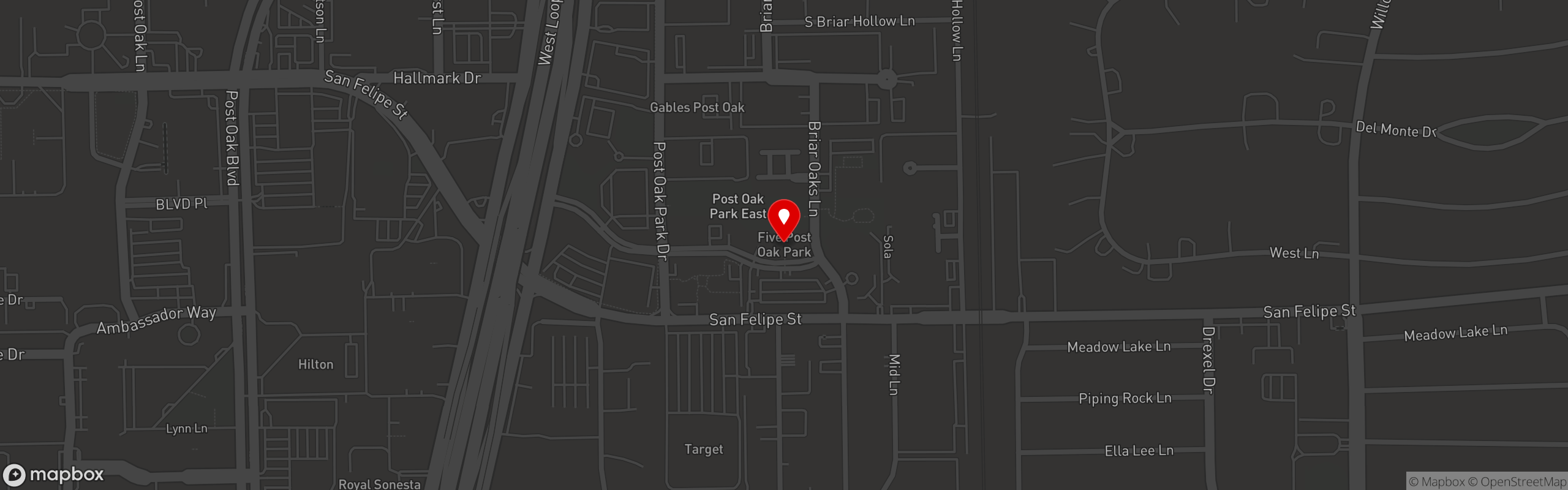 Street map pinning Mack Allen's Restaurant & Bar in Mack Allen's Restaurant & Bar