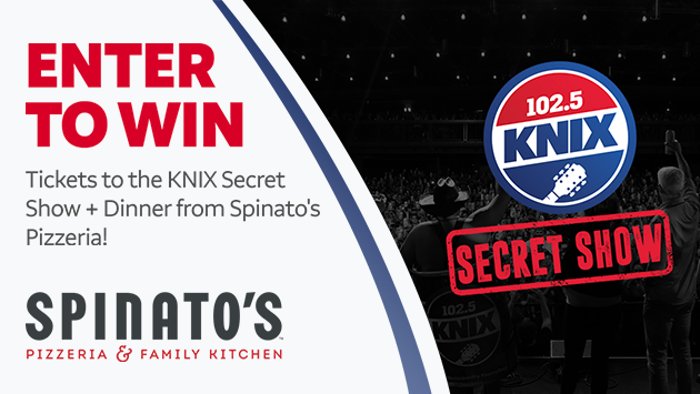 KNIX Secret Show Ticket Stop at Central Phoenix - Spinato's Pizzeria