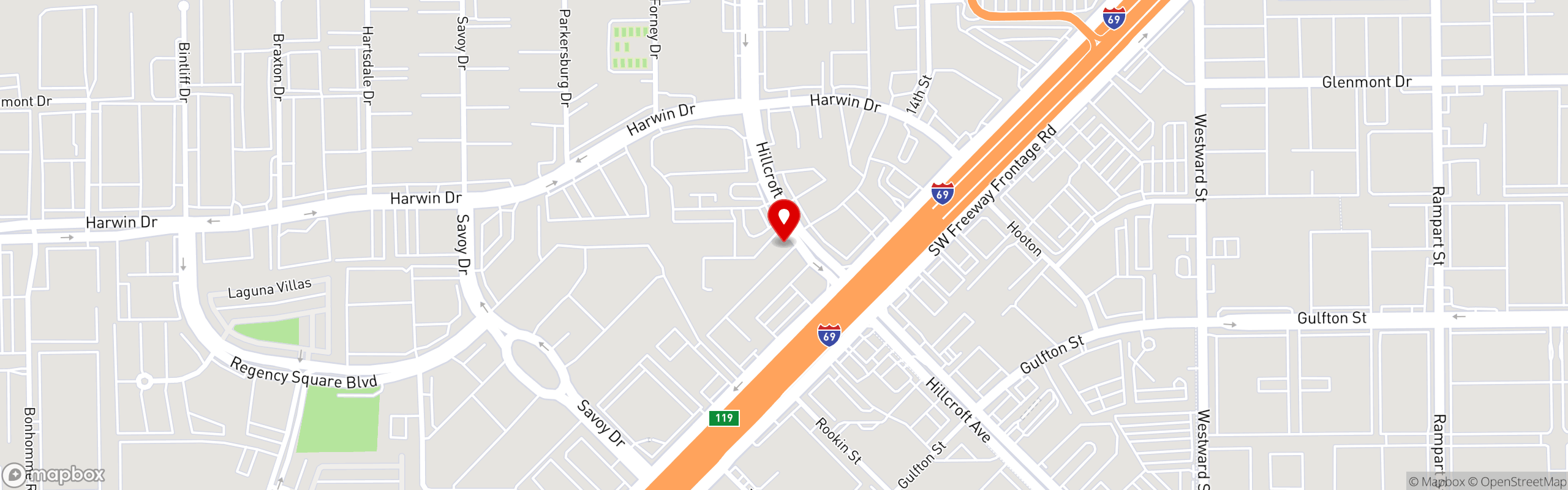 Street map pinning Bijan Persian Grill in Bijan Persian Grill