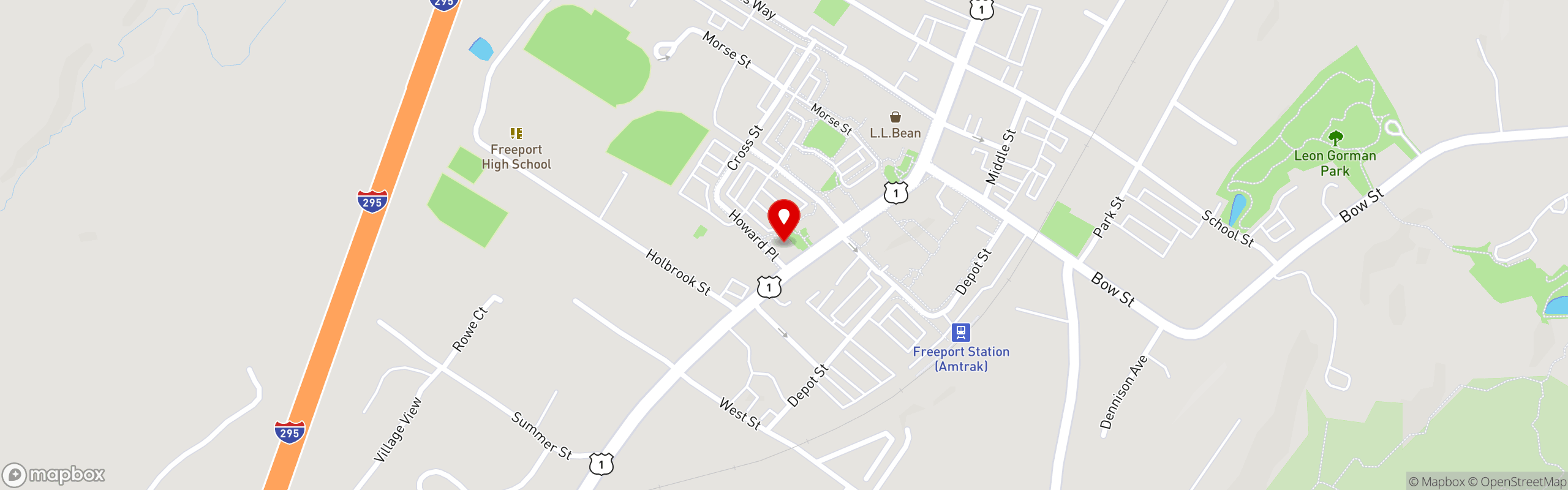 Street map pinning Lobster Cooker and Pub in Lobster Cooker and Pub