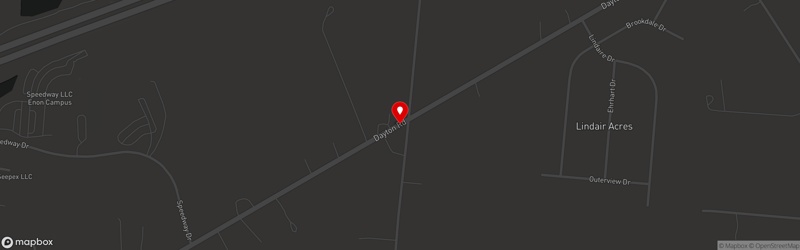 Street map pinning Taylor's Tavern in Taylor's Tavern