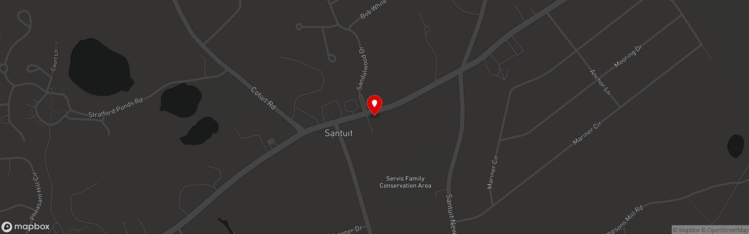 Street map pinning Villaggio Prime Bar & Grille in Villaggio Prime Bar & Grille