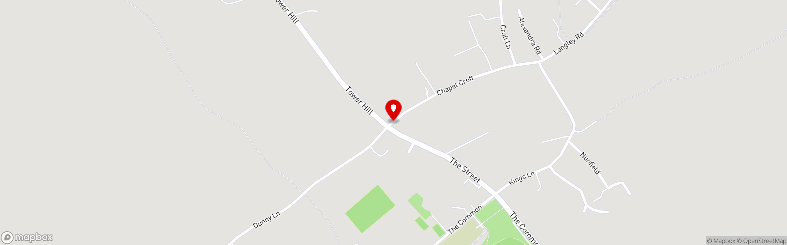 Street map pinning Osteria Bar and Restaurant in Kings Langley